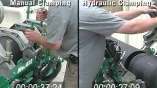 Manual vs Hydraulic Clamping [upl. by Seka]