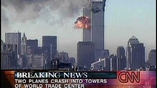 Live Coverage  CNN 0848am1053am  September 11th 2001 [upl. by Dnaletak]