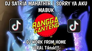 DJ SORRY YA AKU MABUK THIS IS COGIL SATRIA MAHATHIR  WORK FROM HOME VIRALL BY djnansuya [upl. by Eelloh]