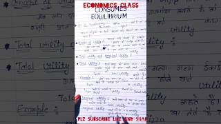 📊 Consumers Equilibrium explain 👍 bs smjiye only 2 mint 👍 bilkul easy way se📝shorts [upl. by Morissa235]