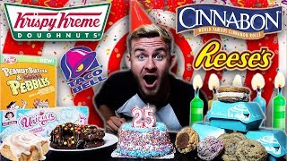 The Birthday Carb Collection Challenge 17000 Calories [upl. by Hayden]