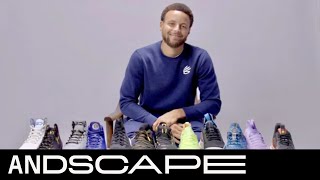 10 shoes down Stephen Curry reflects on his signature sneakers [upl. by Appleby58]