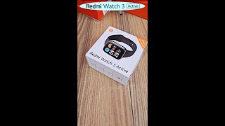 Redmi Watch 3 Active BT Calling Smartwatch⚡️Premium Metallic Finish shorts youtubeshorts [upl. by Yerrok]