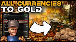 ESO Guide Converting ALL Currencies to Gold AP Tel Var Writs Crowns SOE Crown Gems and More [upl. by Noma]