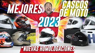 Los MEJORES CASCOS DE MOTO ¡Guía definitiva 2023 🚨 [upl. by Udell]