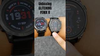 GARMIN FENIX 8 GLITCHING UNPACKING vs EPIX GEN 2 PRO 47mm [upl. by Ailugram626]