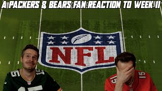 A Packers amp Bears Fan Reaction to NFL Week 11 [upl. by Emanuel]