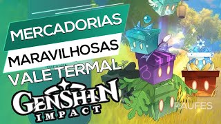 Mercadorias Maravilhosas  Vale Termal  Genshin Impact Evento Dia 2 [upl. by Bough]