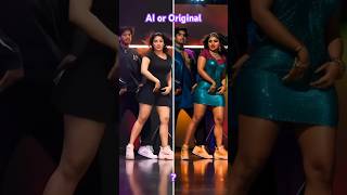 AI Vs Original  Kaathu Mela dance tamil VibesofAI [upl. by Anina]