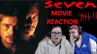 BRAD PITTS BEST PERFORMANCE  Seven Movie Reaction [upl. by Cote]