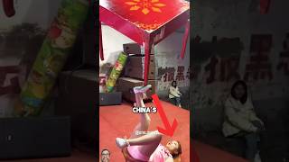 Chinas Gymnastics practises for Olympic Games sports diy funny challenge olympicfever [upl. by Orelee]