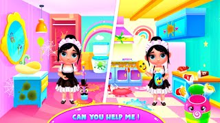 🍬Candy House Cleaning  Kids Gameplay  House Cleaning🏡 [upl. by Roarke81]