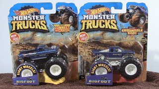 Hot Wheels Monster Trucks BIGFOOT plus the 1991 version [upl. by Corine]