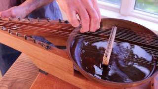 Bowed Water Psaltery — a musical instrument by Bart Hopkin [upl. by Ahsiekit]