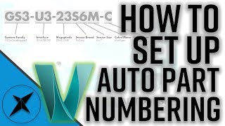 Tutorial on How to Set Up Auto FilePart Numbers in Autodesk Vault [upl. by Ley]