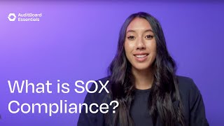 What is SOX Compliance [upl. by Daile]