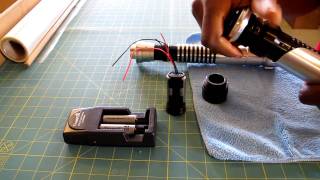 How to remove the battery pack from a saber with sound [upl. by Jez]