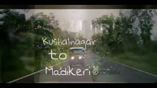 Kushalnagar to Madikeri road2heaven [upl. by Dovev277]