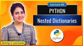 Nested Dictionaries in Python  Python Tutorials for Beginners lec69 [upl. by Yrahcaz865]