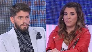 Gianinna Maradona y Diego Jr se cruzaron por primera vez en vivo [upl. by Pelson]