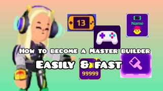 How to become a Master builder Easily amp Fast 💫😄👑 pkxduniverse pkxdedits [upl. by Akital]