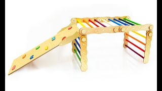 Woodwork for kids climbing frame [upl. by Anerehs]