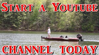 How to Start A Youtube Fishing Channel  The Basics [upl. by Ainahtan873]