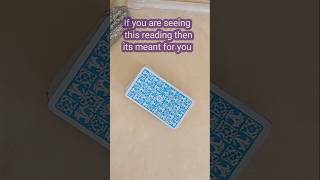 If you are seeing this reading then its meant for you tarotreading dailytarot pickacard [upl. by Emmye447]