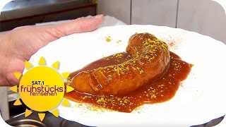 CURRYWURST AUS DEM THERMOMIX lecker oder widerlich  SAT1 Frühstücksfernsehen  TV [upl. by Hepsoj]