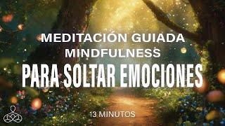 Meditación guiada para soltar emociones🤗 13 minutos mindfulness [upl. by Wayne]