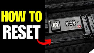 How To Reset A Tumi Luggage Lock  Forgot Password [upl. by Vincents]