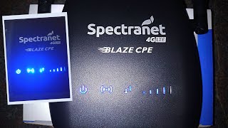 Spectranet Blaze CPE 4G Router Whats in the Box [upl. by Sayers]