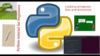 creating temporary files and directories in pythoncreate temporary filesPython Tutorial16 [upl. by Annoet]