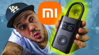 MINI COMPRESSOR de AR Portátil XIAOMI é BOM TESTE REAL [upl. by Nanor968]