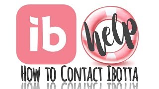 How to Contact Ibotta Customer Service  Submit a Help Ticket [upl. by Etnuad]