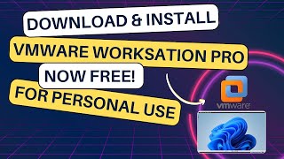 VMware Workstation pro now FREE for personal use   Steps to download the VMware Workstation [upl. by Esined]