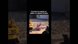 Cuando el colegio te pide un simple disfraz foryou parati amor viralvideo disfraz hijos [upl. by Saxet429]