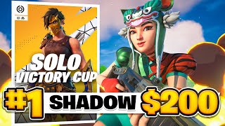 I Won 2 GAMES In The SOLO CASH CUP 200 [upl. by Madel]