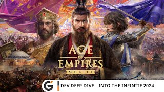 Age of Empires Mobile  Dev Deep Dive – Into The Infinite 2024 gamescom2024 [upl. by Inat]