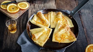 Crêpes suzette au Thermomix [upl. by Mungam]