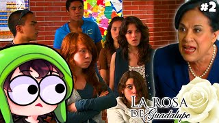 MÄTÂRÖN A SU MAESTRA 😱  La Rosa de Guadalupe Parte 2 [upl. by Annonyw]