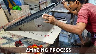 Amazing Process of Making Indian Carrom Board Carrom Board Champion Carrom Board Making [upl. by Vyse]