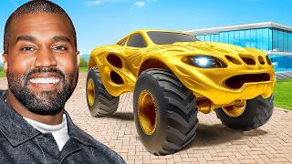 Stupidly Expensive Things Kanye West Owns [upl. by Atterys]