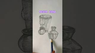 Beautiful still life drawing  Easy draw step by step pencil sketch [upl. by Anjela428]