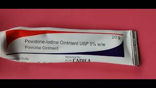 Povidone lodine ointment l Betadine Cream l जख्म की क्रीम l Povidone lodine ointment use in hindi ❤️ [upl. by Anirac383]