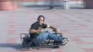 Ali Kermani and Professor Bill Cockrum Test Drive a Drift Cart [upl. by Smiga]