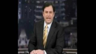 Kimmel Goes At Leno On His Show [upl. by Segal]