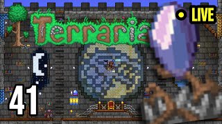 Terraria Jornada Mestre PT41  Casa Na CAVERNA [upl. by Halilak]