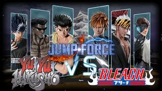 Jump Force Yu Yu Hakusho Vs Bleach [upl. by Gregor]