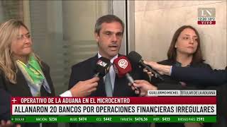 Allanaron 20 bancos por operaciones financieras irregulares [upl. by Maddock605]